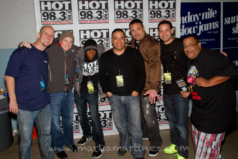 R Dub! and Hot 98.3 crew