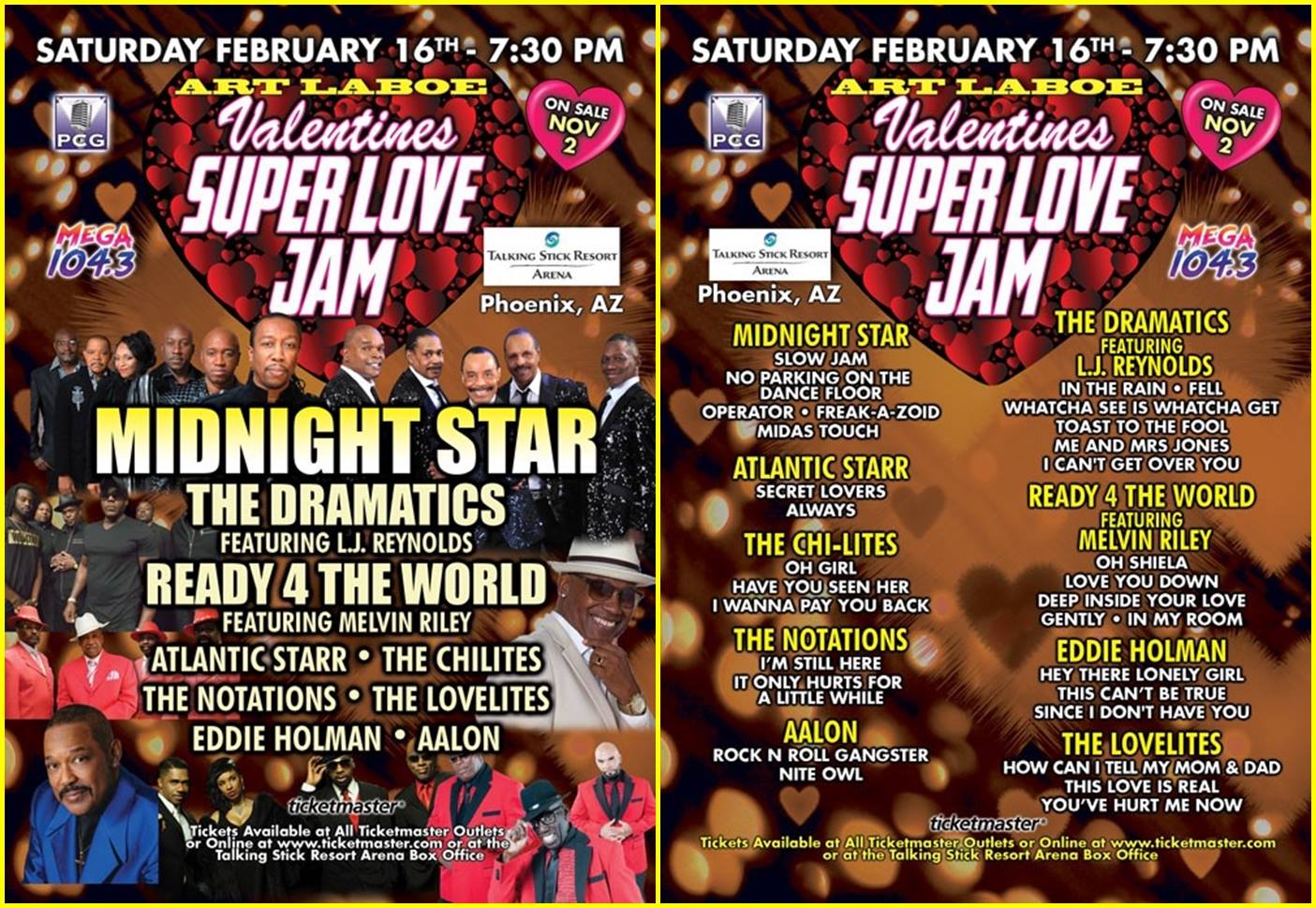 Valentines Super Love Jam 2023 2023 Calendar
